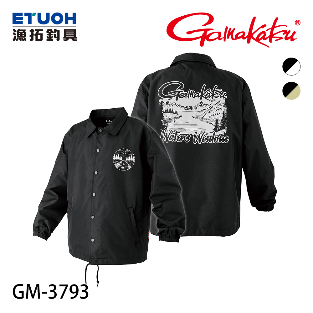 GAMAKATSU GM-3793 外套 (黑/米色)[外套]